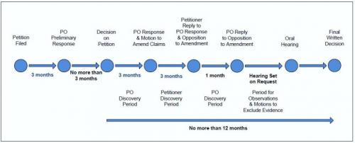 IPR Trial Proceeding Timeline